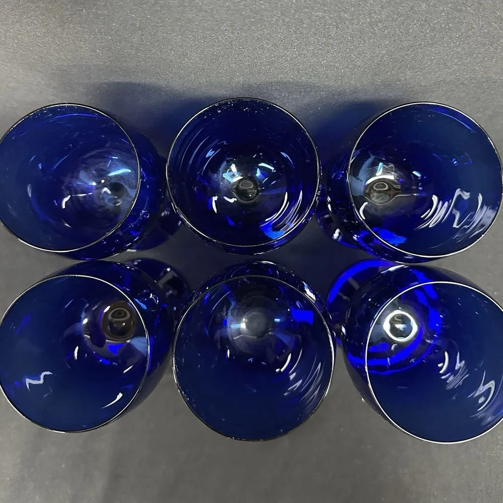 Swedish 'Nybro Cobalt Blue' 5 3/4